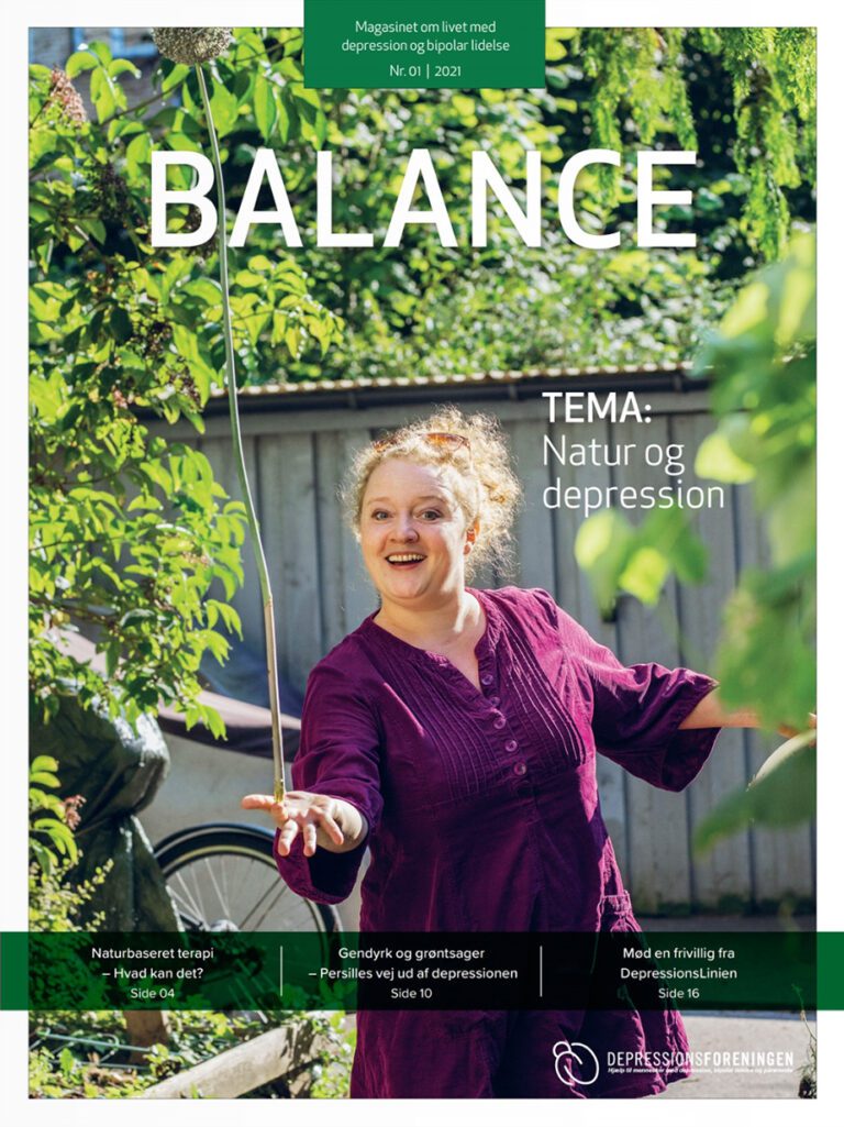 Balance medlemsblad, udgave 1 2021 - Tema: Natur og depression